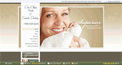 Desktop Screenshot of eastellijaydental.net